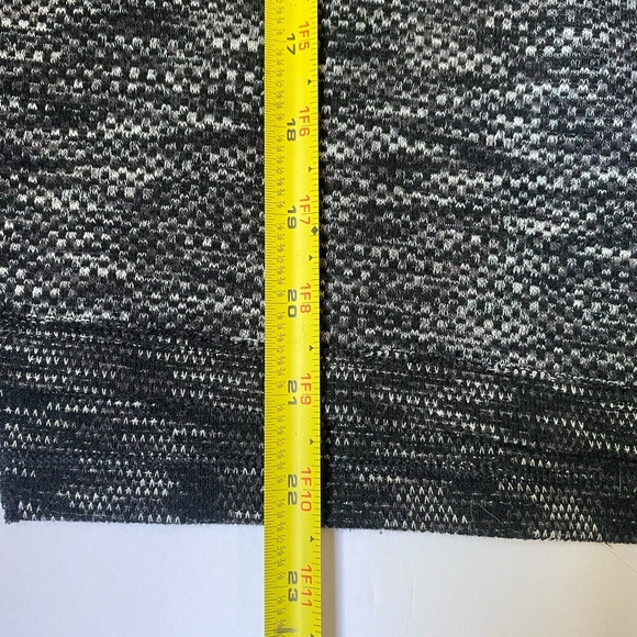 The Free People We the Free Sweater Women's Turtleneck XS Black-Gray Bell Sleeve - Picture 7 of 13